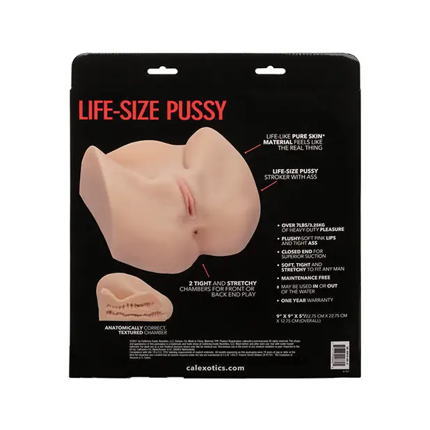 Stroke It Life Size Pussy, Ivory