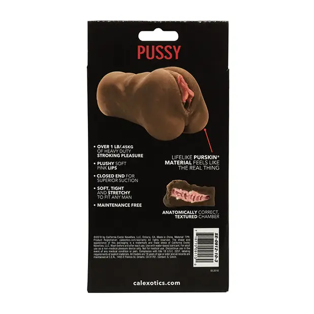 Stroke It Pussy Masturbator - Brown - Dolls & Masturbators