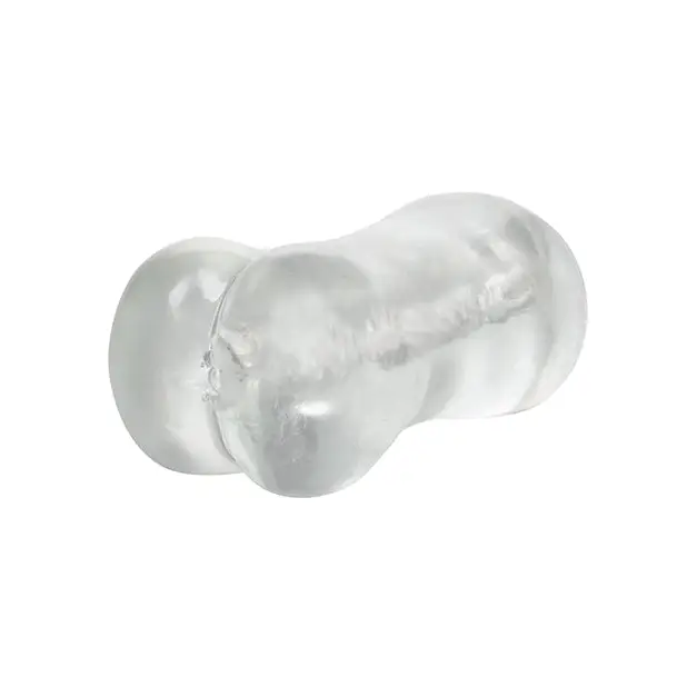 Stroke It Tight Pussy & Ass Masturbator - Clear - Dolls & Masturbators