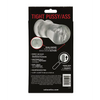 Stroke It Tight Pussy & Ass Masturbator - Clear - Dolls & Masturbators