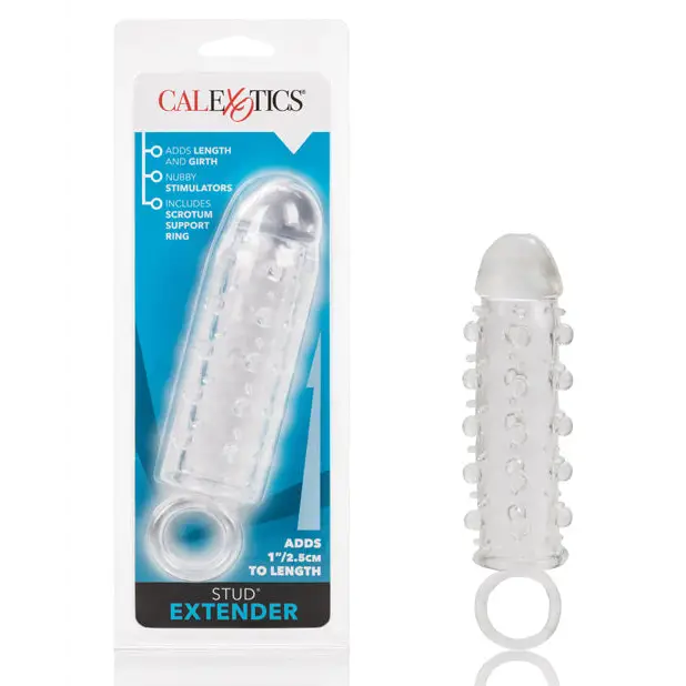 Stud Extender - Clear - Penis Enhancement