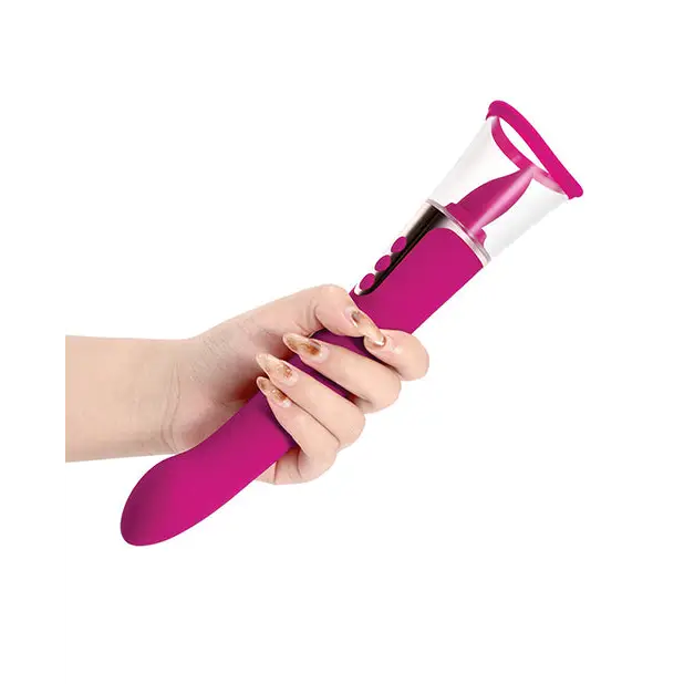 Succion Sucking G-Spot Vibrator - 3 Function Purple