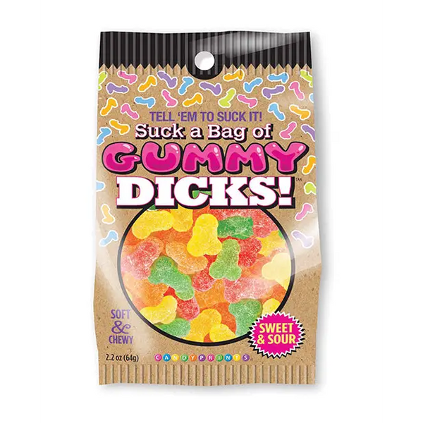 Suck A Bag Of Gummy Dicks, 2.2 oz
