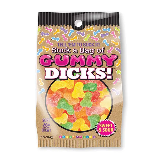 Suck A Bag Of Gummy Dicks, 2.2 oz