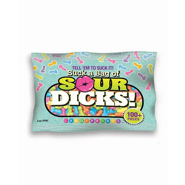 Suck a Bag of Sour Dicks - 100 pc Bag - Bachelorette & Party Supplies