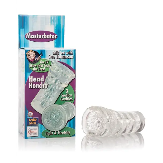 Sue Johanson Head Honcho - Clear - Dolls & Masturbators