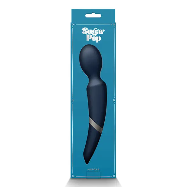 Sugar Pop Aurora Air Pulse Massager Wand, Blue