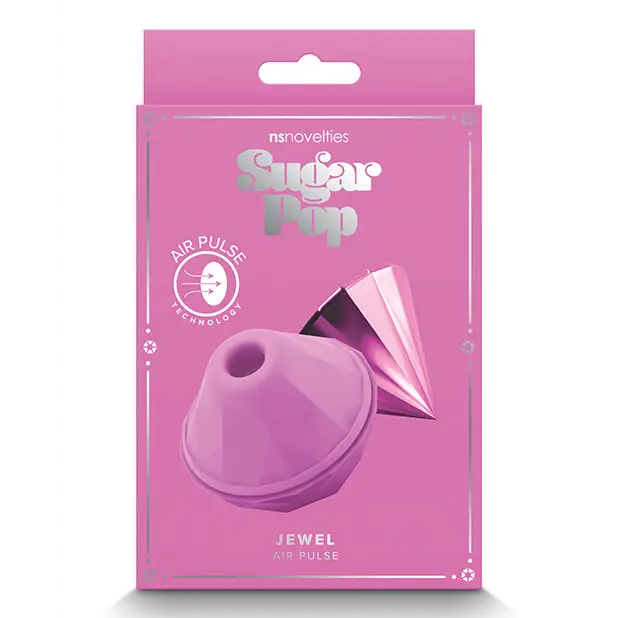 Sugar Pop Jewel Air Pulse Vibrator, Pink
