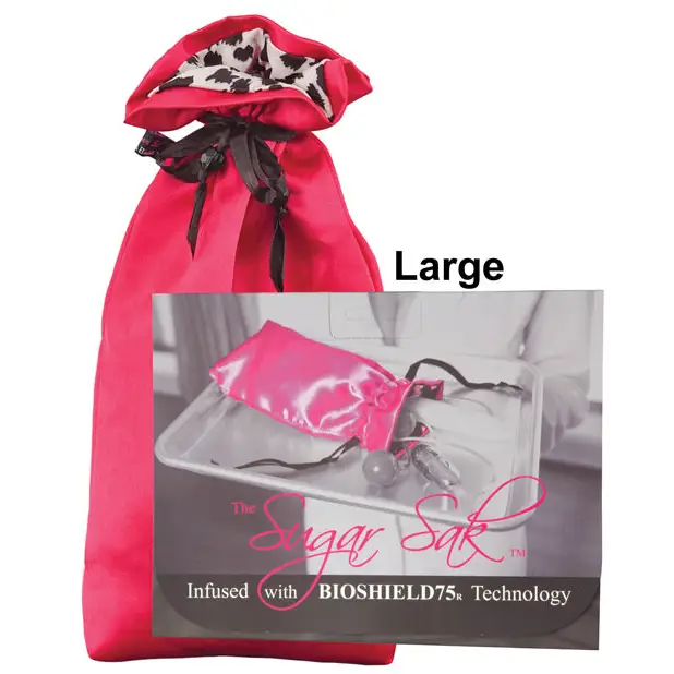 Sugar Sak Anti-Bacterial Toy Bag Large - Red - Storage Cases & Bags