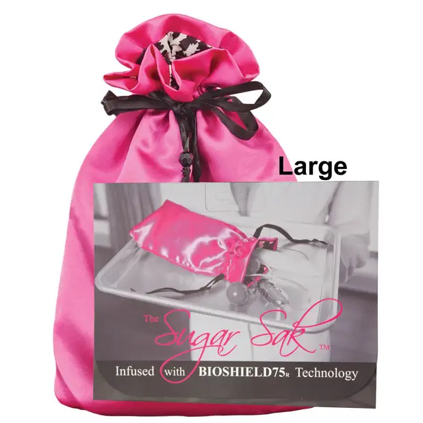 Sugar Sak Anti-Bacterial Toy Bag X Large - Pink - Storage Cases & Bags