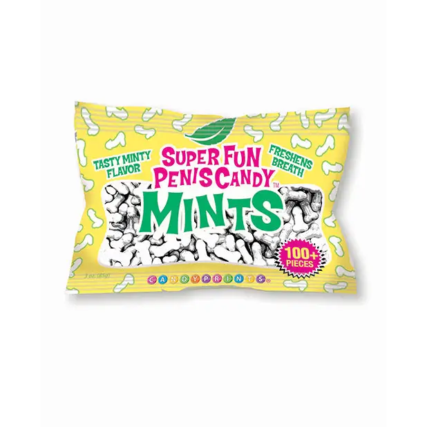 Super Fun Penis Candy Mints Bag - 3 oz - Bachelorette & Party Supplies