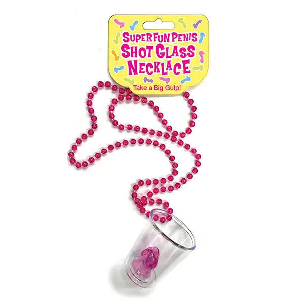 Super Fun Penis Shotglass Necklace