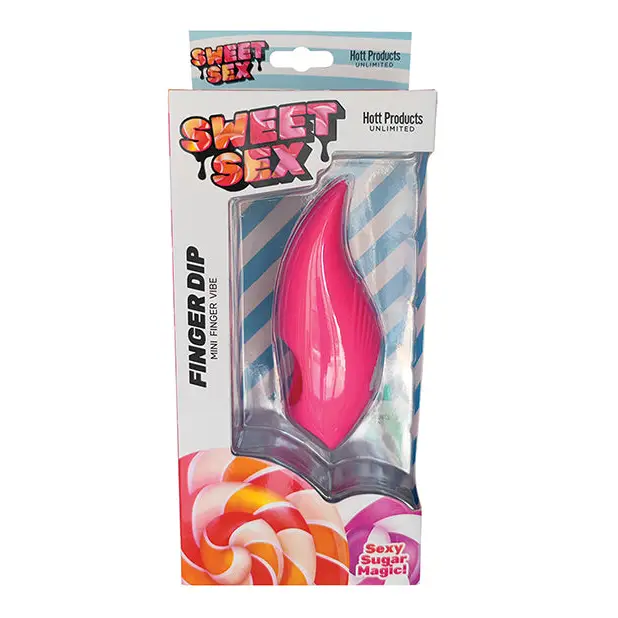Sweet Sex Finger Dip Mini Finger Vibe, Magenta