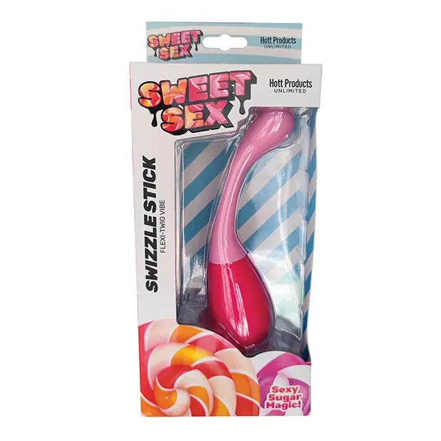 Sweet Sex Swizzle Stick Flexi Twig Vibe, Magenta