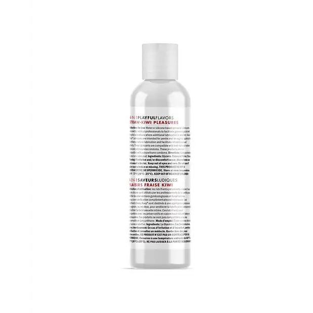 Swiss Navy 4 in 1 Playful Flavors Strawberry Kiwi Pleasure - 1 oz - Flavored