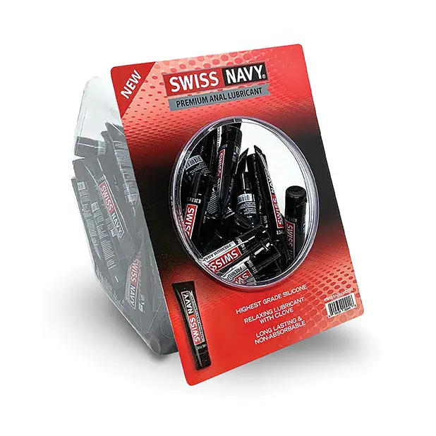 Swiss Navy Anal Lubricant, 10ml Bowl of 100