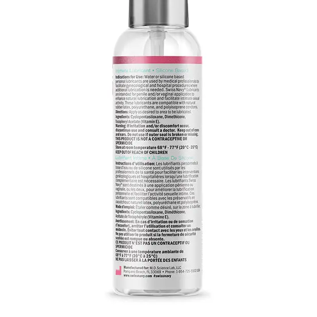 Swiss Navy Desire Silicone Based Intimate Lubricant - 2 oz - Lubricants