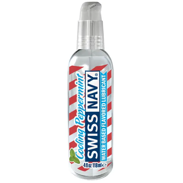 Swiss Navy Flavors - 4 oz Cooling Peppermint - Lubricants