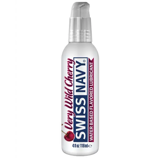 Swiss Navy Flavors - 4 oz Very Wild Cherry - Lubricants