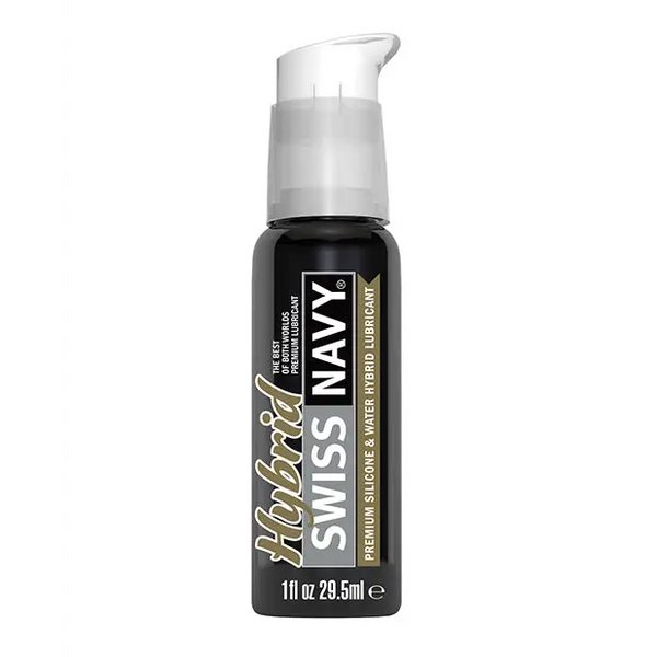 Swiss Navy Premium Hybrid Lubricant - 1 oz Bottle - Lubricants