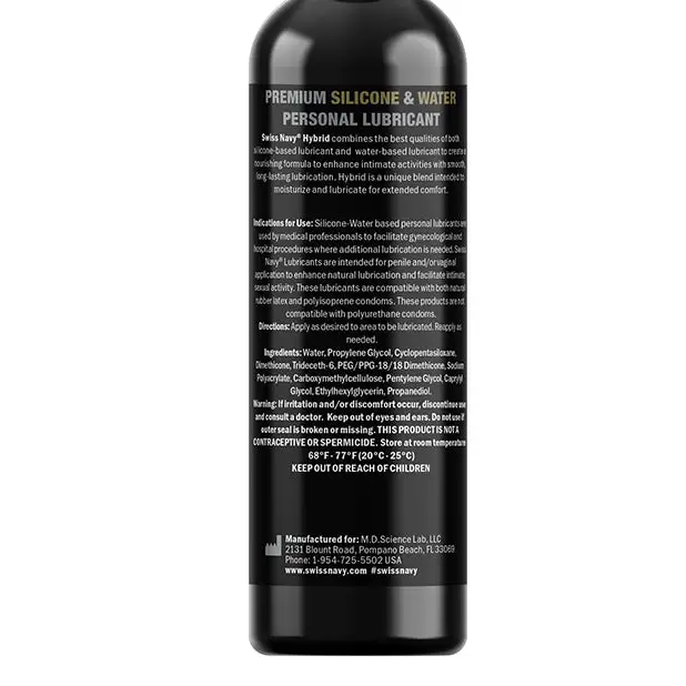 Swiss Navy Premium Hybrid Lubricant - 2 oz Bottle - Lubricants