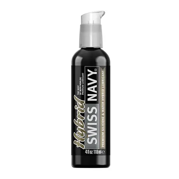 Swiss Navy Premium Hybrid Lubricant - 4 oz Bottle - Lubricants
