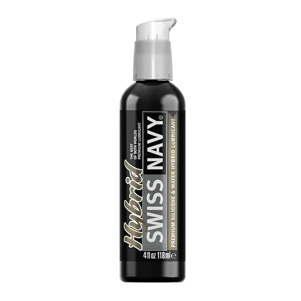Swiss Navy Premium Hybrid Lubricant - 4 oz Bottle - Lubricants