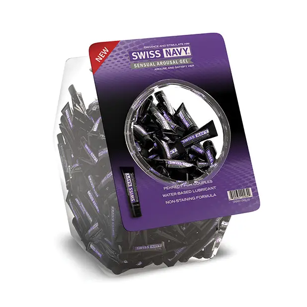 Swiss Navy Sensual Arousal Gel, 10 ml Bowl of 100