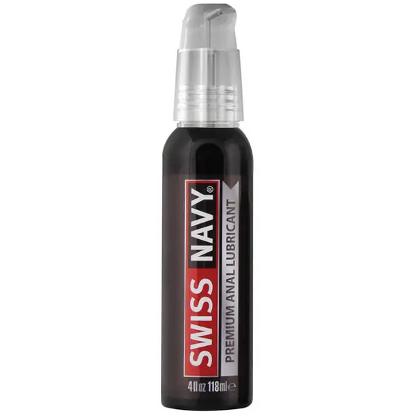 Swiss Navy Silicone Based Anal Lubricant - 4 oz - Lubricants