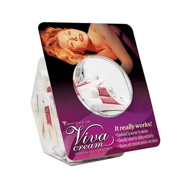 Swiss Navy Viva Cream, 10 ml Bowl of 50