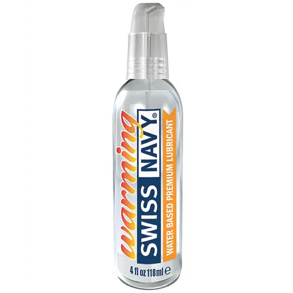 Swiss Navy Warming Water Based Lubricant - 4 oz - Lubricants