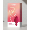 Sylvia Tongue Licking Rose Vibrator - Red - Stimulators