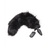Tailz Snap On Interchangeable Fox Tail, Black