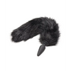 Tailz Snap On Interchangeable Fox Tail, Black