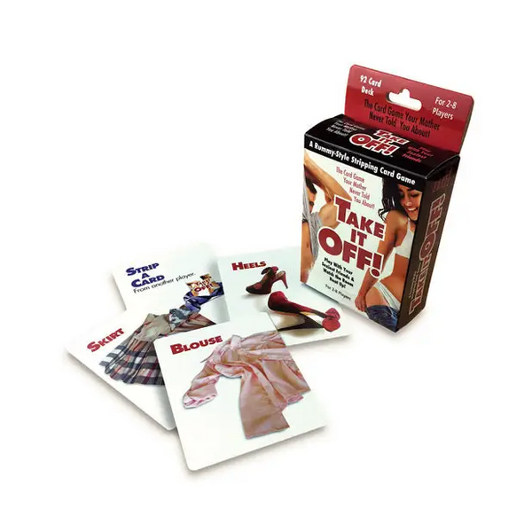 Take it Off Card Game