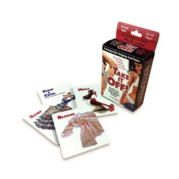 Take it Off Card Game