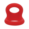 Tantus Uplift Silicone C Ring - Crimson - Penis Enhancement