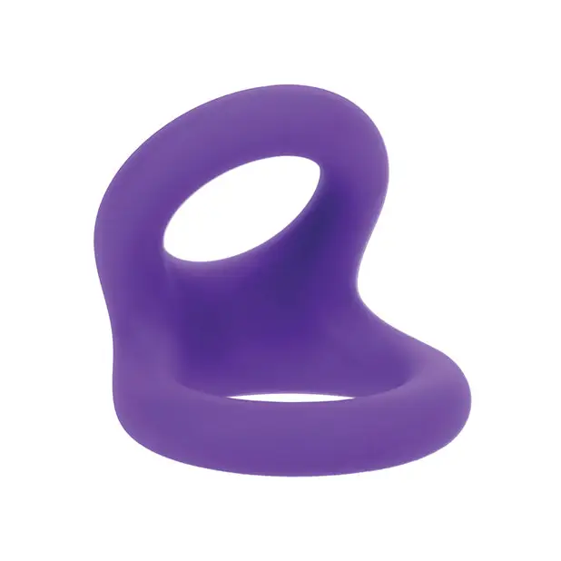 Tantus Uplift Silicone C Ring - Lilac - Penis Enhancement