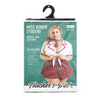 Teacher’s Pet Ms Honor Student School Girl Tie Top Pleated Skirt Neck Tie & Hair Bow Red QN