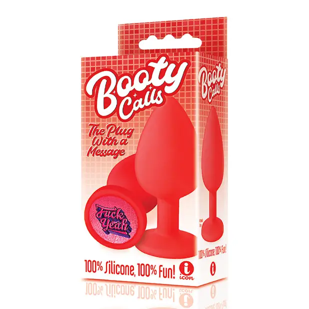 The 9's Booty Talk Fuck Yeah Plug, Red