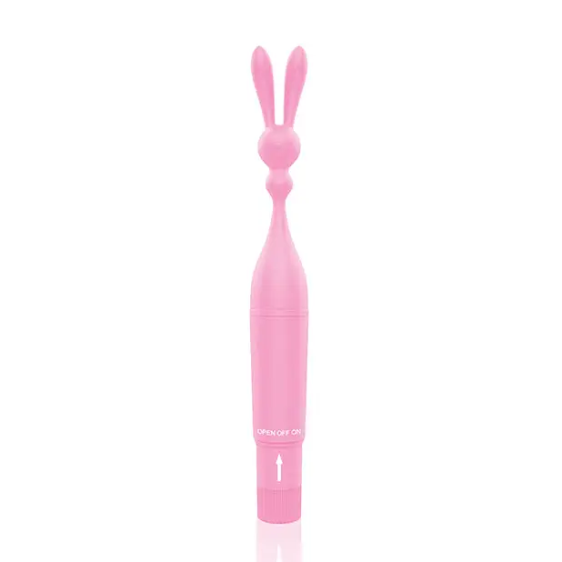 The 9's Clitterific! Button Bunny Clitoral Stimulator, Pink