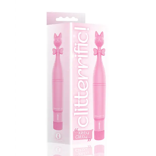 The 9's Clitterific! Kitty Clitty Clitoral Stimulator, Pink
