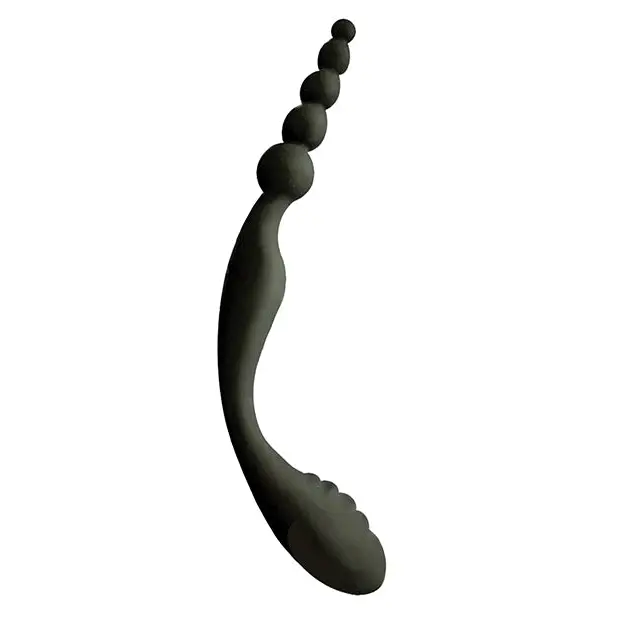 The 9’s S Double Header Double Ended Silicone Anal Beads - Anal Products