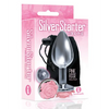 The 9's The Silver Starter Rose Floral Stainless Steel Butt Plug, Pink