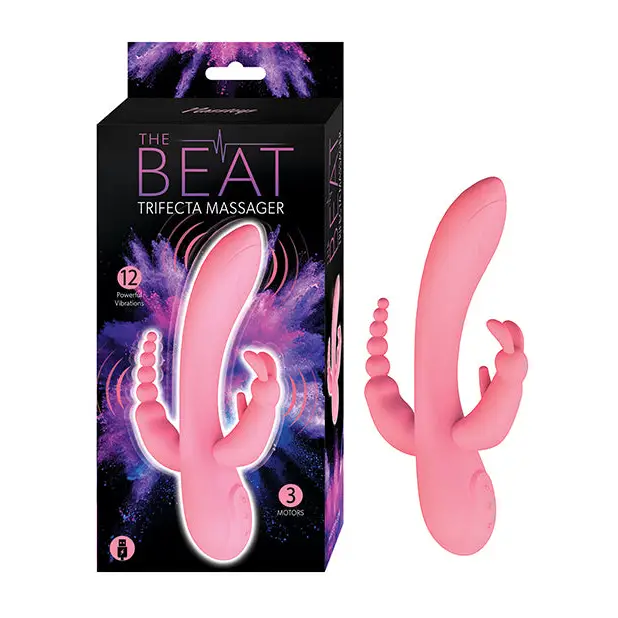 The Beat Trifecta Massager - Pink - Vibrators