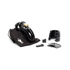 The Curve 3 3/4" Curved Cock Cage & Lock Set, Black