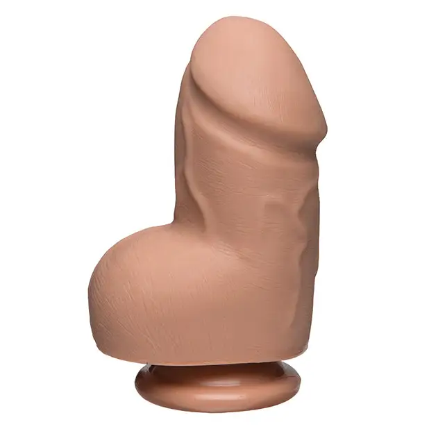 The D 6" Dual Density Fat D w/Balls, Vanilla