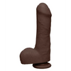 The D 7" Dual Density Uncut D w/Balls, Chocolate