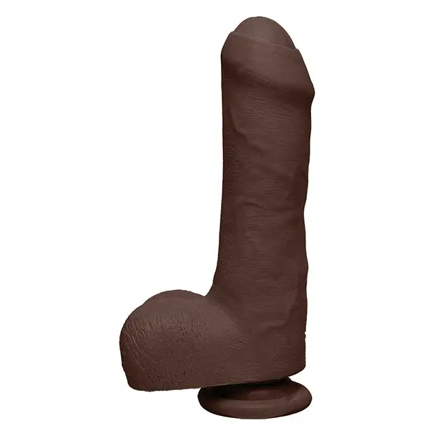 The D 7" Dual Density Uncut D w/Balls, Chocolate