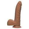 The D 7" Realistic D Slim w/Balls, Caramel